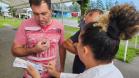 Ação aconteceu no Pátio de Triagem de Paranaguá, com medição de pressão arterial, controle glicêmico e orientações sobre saúde e ergonomia.