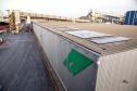 Painéis fotovoltaicos incrementam sustentabilidade no terminal da Klabin no porto