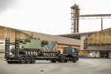 Porto de Paranaguá recebe mais 30 unidades de blindados para o Exército Brasileiro