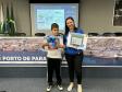 Alunos premiados do Porto Escola navegam pela Baía de Paranaguá