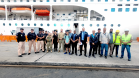 Simulado de segurança em navio de cruzeiro é realizado no Porto de Paranaguá