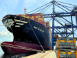 Meganavio faz única escala no Porto de Paranaguá