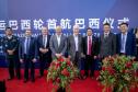 Com atracação de porta-contêiner chinês, Paranaguá estreia nova rota marítima