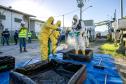 Simulado de atendimento a emergência química é realizado no Porto de Paranaguá