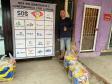 Comunidade portuária paranaense entrega cestas básicas para famílias atingidas por enchentes no RS
