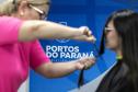 Portuários do Paraná doam cabelos para campanha Outubro Rosa