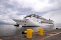Com mais de 2 mil pessoas a bordo, MSC Armonia desembarca em Paranaguá