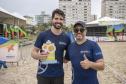 Mirella, Gustavo e Russo vencem 1° Torneio de Beach Tennis da Portos do Paraná