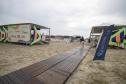 Mirella, Gustavo e Russo vencem 1° Torneio de Beach Tennis da Portos do Paraná