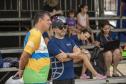 Mirella, Gustavo e Russo vencem 1° Torneio de Beach Tennis da Portos do Paraná