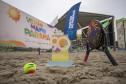 Mirella, Gustavo e Russo vencem 1° Torneio de Beach Tennis da Portos do Paraná
