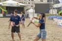 Mirella, Gustavo e Russo vencem 1° Torneio de Beach Tennis da Portos do Paraná