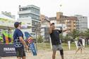Mirella, Gustavo e Russo vencem 1° Torneio de Beach Tennis da Portos do Paraná