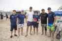 Mirella, Gustavo e Russo vencem 1° Torneio de Beach Tennis da Portos do Paraná