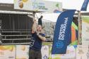 Mirella, Gustavo e Russo vencem 1° Torneio de Beach Tennis da Portos do Paraná