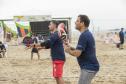 Mirella, Gustavo e Russo vencem 1° Torneio de Beach Tennis da Portos do Paraná