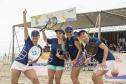 Mirella, Gustavo e Russo vencem 1° Torneio de Beach Tennis da Portos do Paraná