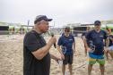 Mirella, Gustavo e Russo vencem 1° Torneio de Beach Tennis da Portos do Paraná