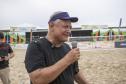 Mirella, Gustavo e Russo vencem 1° Torneio de Beach Tennis da Portos do Paraná
