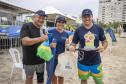 Mirella, Gustavo e Russo vencem 1° Torneio de Beach Tennis da Portos do Paraná