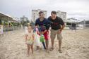 Mirella, Gustavo e Russo vencem 1° Torneio de Beach Tennis da Portos do Paraná