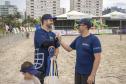 Mirella, Gustavo e Russo vencem 1° Torneio de Beach Tennis da Portos do Paraná