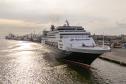 Navio de cruzeiro Vasco da Gama atraca no Porto de Paranaguá