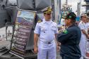 Navio de Guerra da Marinha recebe 750 visitantes