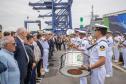 Governador anuncia investimento de R$ 1 bi no Píer em "T" na festa dos 90 anos do Porto de Paranaguá
