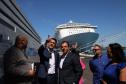 Governador anuncia projeto para terminal de cruzeiros no Porto de Paranaguá