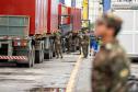 Porto de Paranaguá recebe estruturas gigantes do Exército