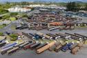 Porto de Paranaguá recebe o maior volume de caminhões da história no Pátio de Triagem