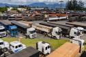 Porto de Paranaguá recebe o maior volume de caminhões da história no Pátio de Triagem