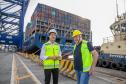 Deputado Ney Leprevost conhece obras do Moegão e novos arrendamentos no Porto de Paranaguá