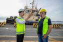 Deputado Ney Leprevost conhece obras do Moegão e novos arrendamentos no Porto de Paranaguá
