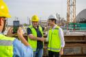 Deputado Ney Leprevost conhece obras do Moegão e novos arrendamentos no Porto de Paranaguá