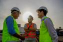 Deputado Ney Leprevost conhece obras do Moegão e novos arrendamentos no Porto de Paranaguá