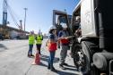 Blitz educativa reforça segurança viária no Porto de Paranaguá