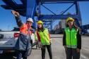 Vice-cônsul dos EUA em São Paulo visita o Porto de Paranaguá