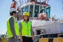 Vice-cônsul dos EUA em São Paulo visita o Porto de Paranaguá