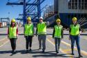 Vice-cônsul dos EUA em São Paulo visita o Porto de Paranaguá