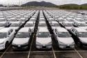Porto de Paranaguá é o 1º a receber veículos elétricos fabricados por gigante chinesa que retoma vendas no Brasil