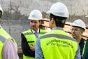 Diretores da Portos do Paraná realizam visita técnica ao Moegão
