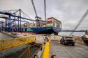 Porto de Paranaguá é o 1º a receber veículos elétricos fabricados por gigante chinesa que retoma vendas no Brasil