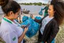 Mutirão remove mais de meia tonelada de lixo dos manguezais em Paranaguá