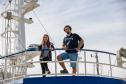 Navio-Escola atraca no Porto de Paranaguá e oferece experiência prática a universitários