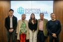 Despedida simbólica: ex-diretor da Wilson Sons visita o Porto de Paranaguá
