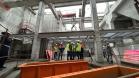Engenharia pioneira do Moegão atrai autoridades portuárias brasileiras