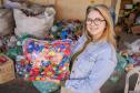 Portos do Paraná entrega nova remessa de tampinhas ao Lar Perseverança