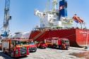 Porto de Paranaguá realiza simulação inédita de resgate em porão de navio